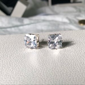 Cubic Zirconia earrings (free with any purchase!)